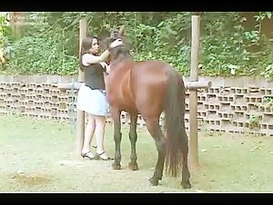Ingrid and horse